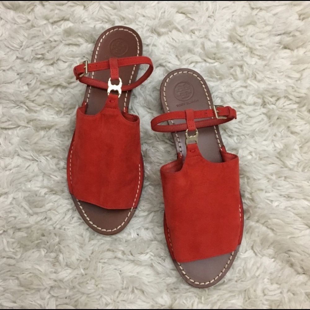 Tory Burch Gemini Link Ankle-Wrap Sandal